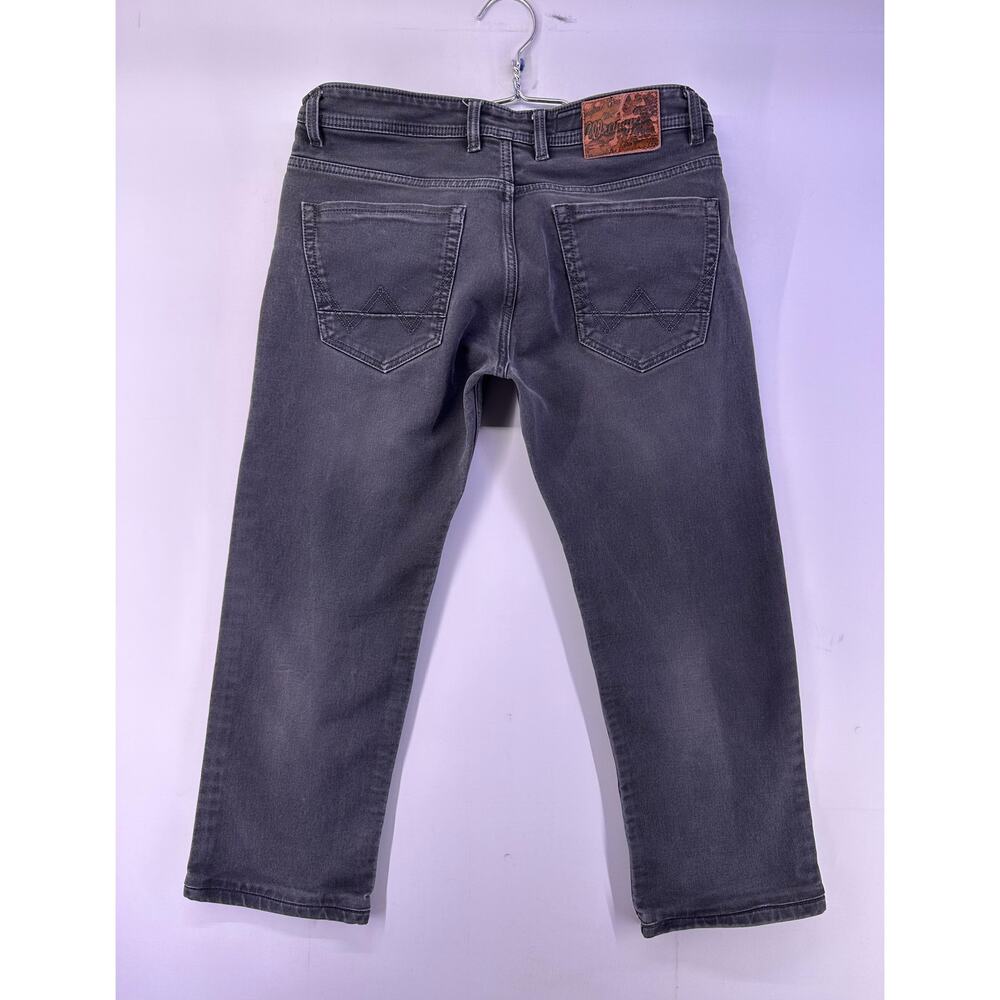 Wrangler Gray Western Demin Jeans Size 34